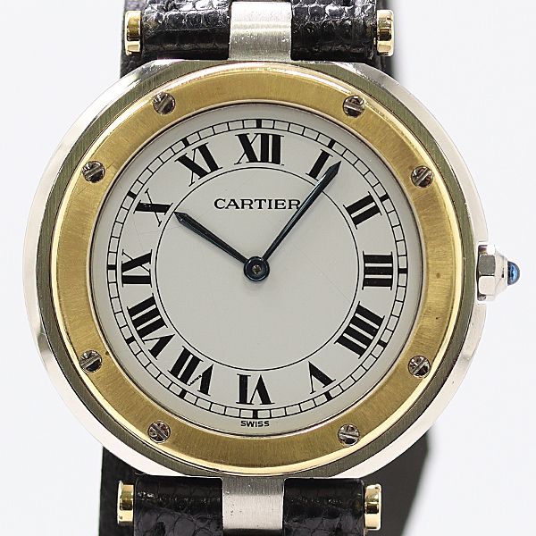Cartier Santos Vendome LM White Dial Watch