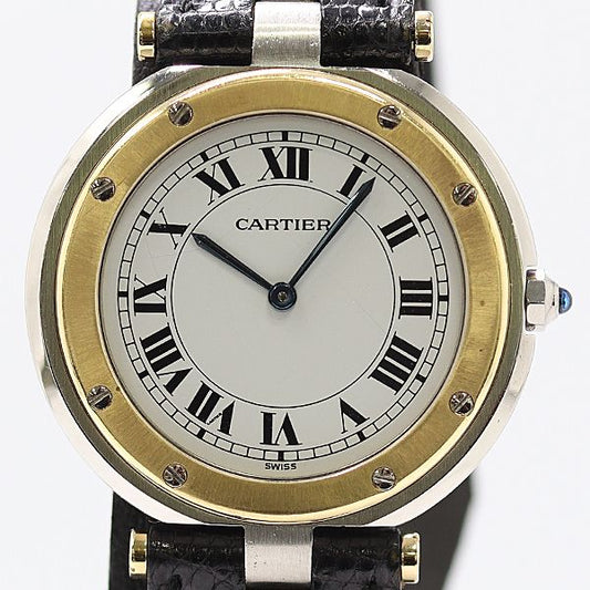 Cartier Santos Vendome LM White Dial Watch