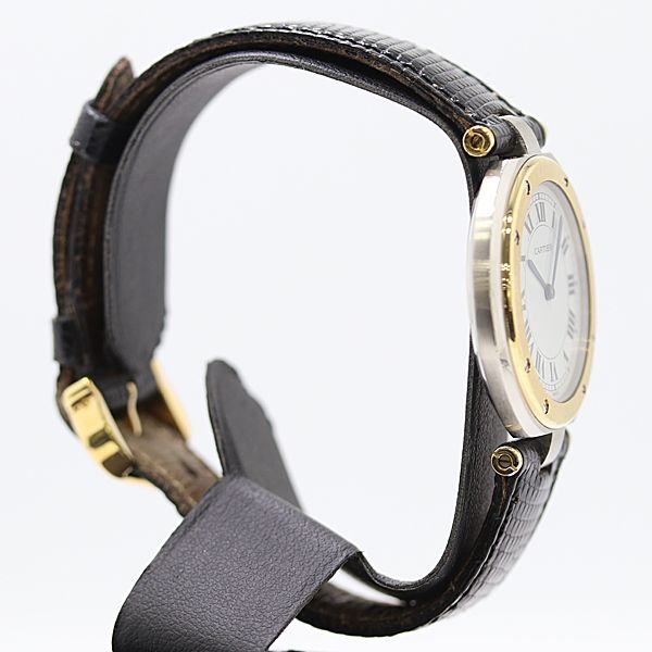 Cartier Santos Vendome LM White Dial Watch — view 2
