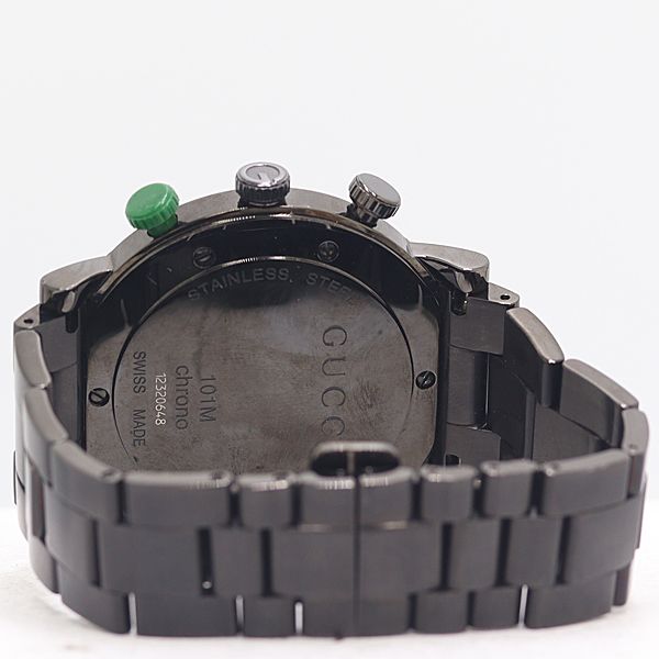 Gucci G Chrono Black Dial Watch — view 4