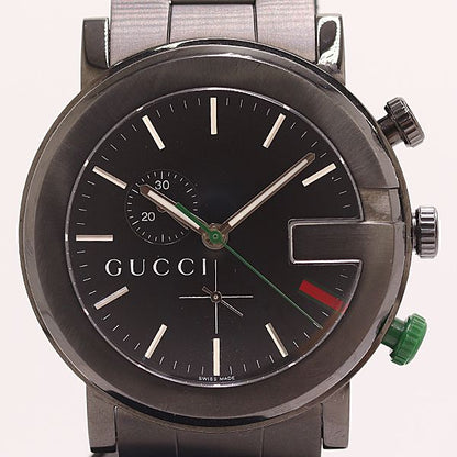Gucci G Chrono Black Dial Watch