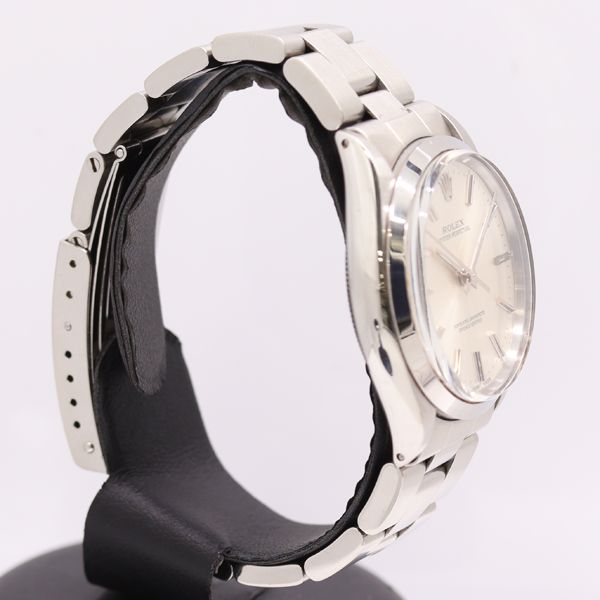 Rolex Oyster Perpetual Automatic Silver Dial Watch — view 2