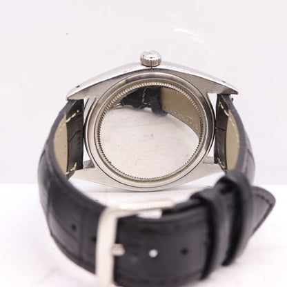 Rolex Precision Manual Wind Date Black Dial Watch — view 4