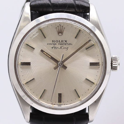 Rolex Air King Automatic Silver Dial Watch