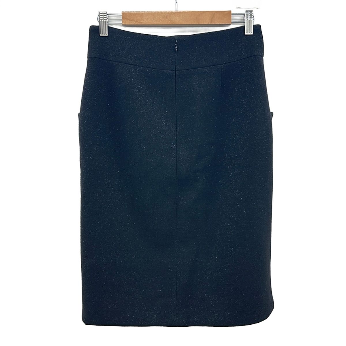 Chanel Long Skirt M Black 38 — view 2