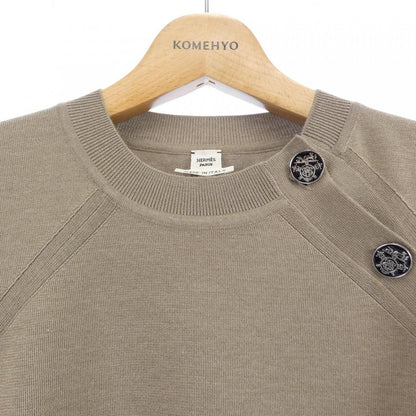Hermes Knit Sweater Beige — view 5