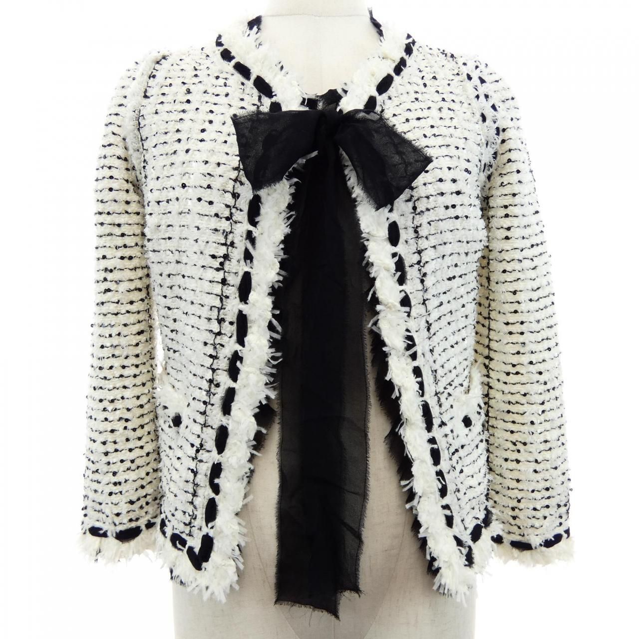 Chanel Vintage Collarless Jacket