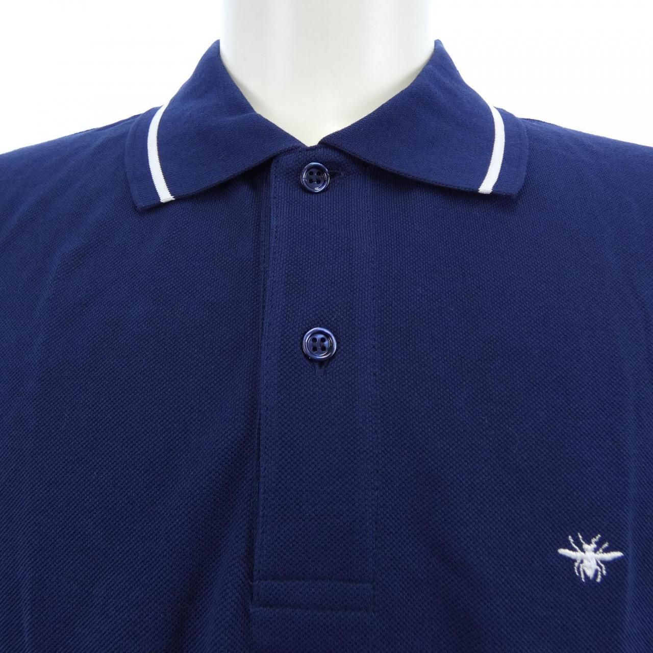 Dior Essentials Bee Cotton Pique Polo — view 5
