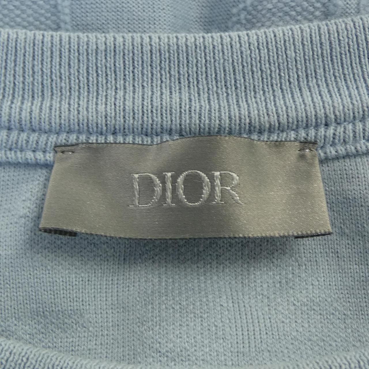 Dior Oblique T-Shirt Blue — view 4