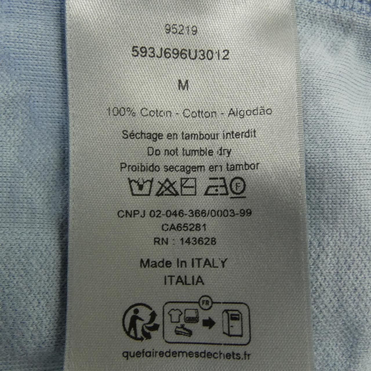 Dior Oblique T-Shirt Blue — view 3
