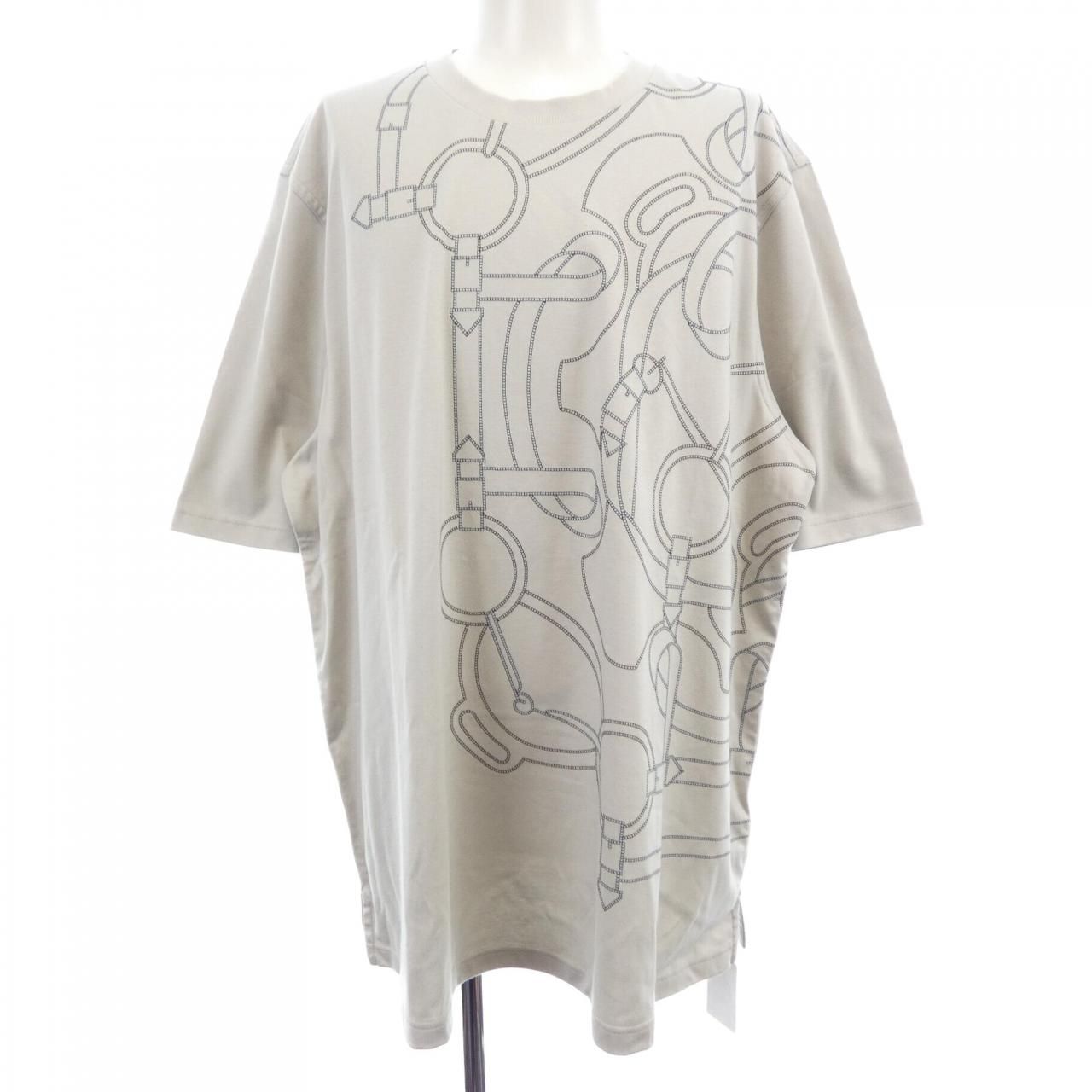 Hermes Apron d'Or Mosaic T-Shirt