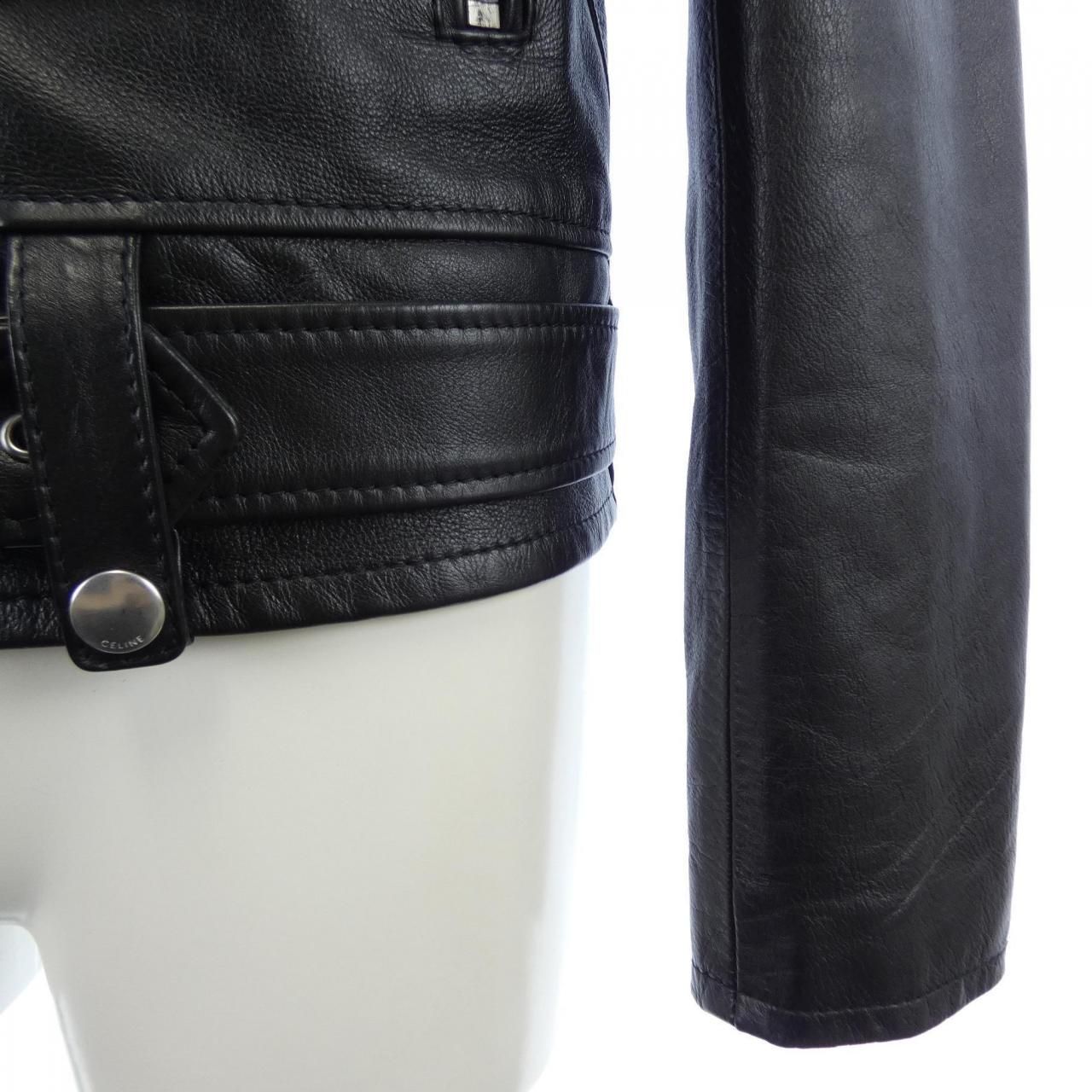 Celine Classic Biker Jacket Leather Rider's — view 6