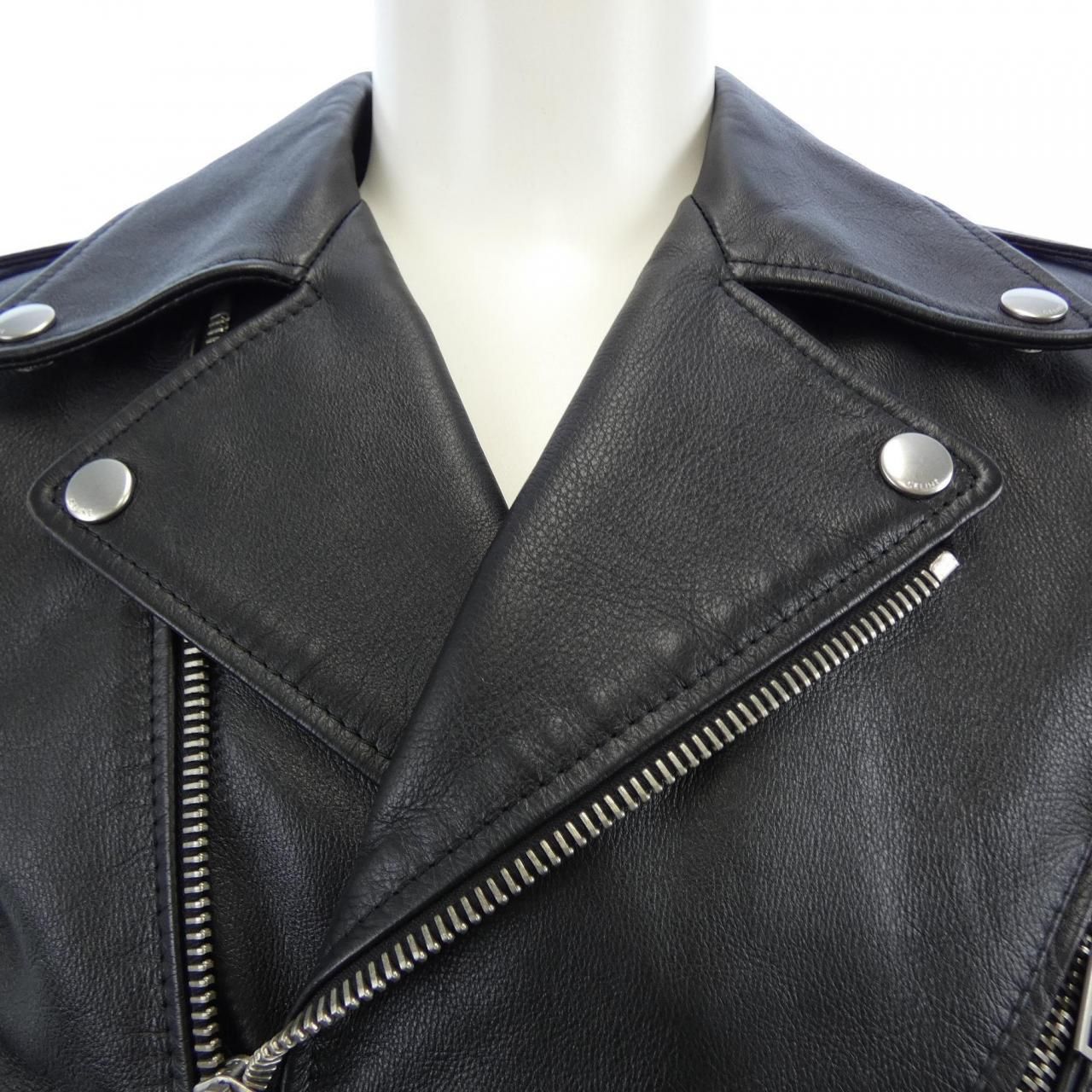Celine Classic Biker Jacket Leather Rider's — view 5