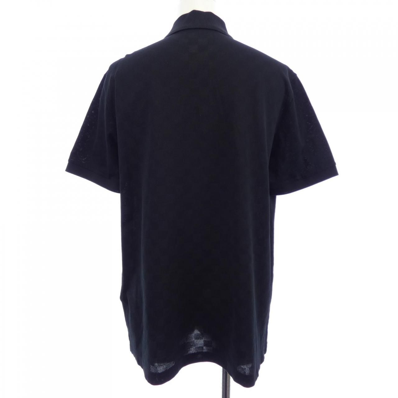 Louis Vuitton Cotton Pique Polo with Embroidered LV Patch — view 2