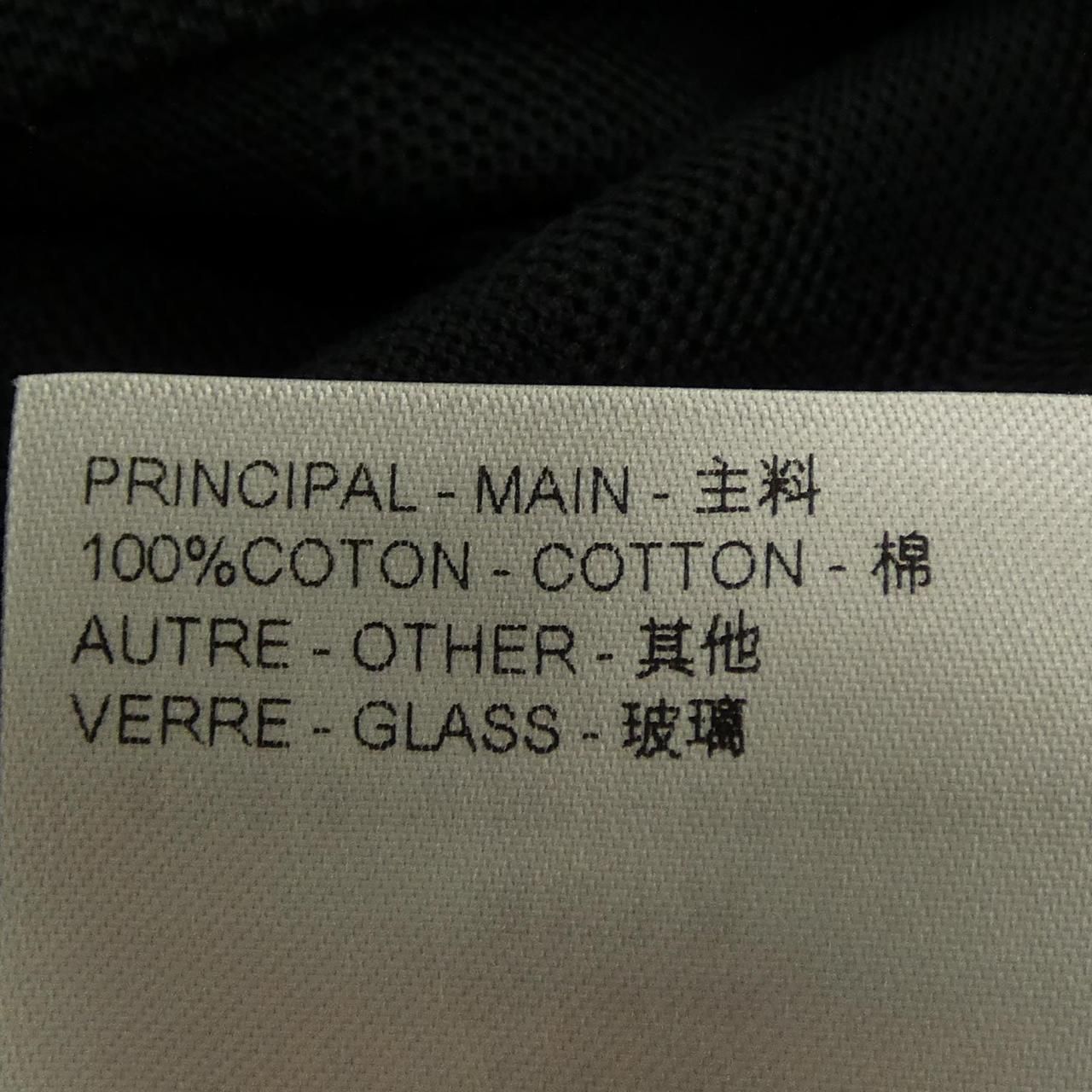 Louis Vuitton Cotton Pique Polo with Embroidered LV Patch — view 3