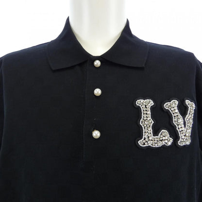 Louis Vuitton Cotton Pique Polo with Embroidered LV Patch — view 5