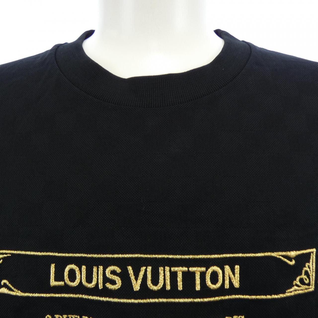 Louis Vuitton Embellished Damier Pique T-Shirt — view 5