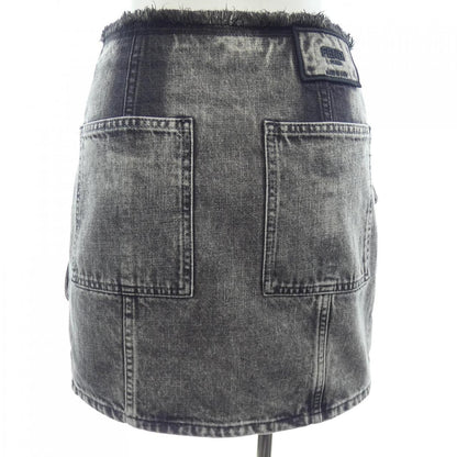 Fendi Anqj Skirt Gray — view 2