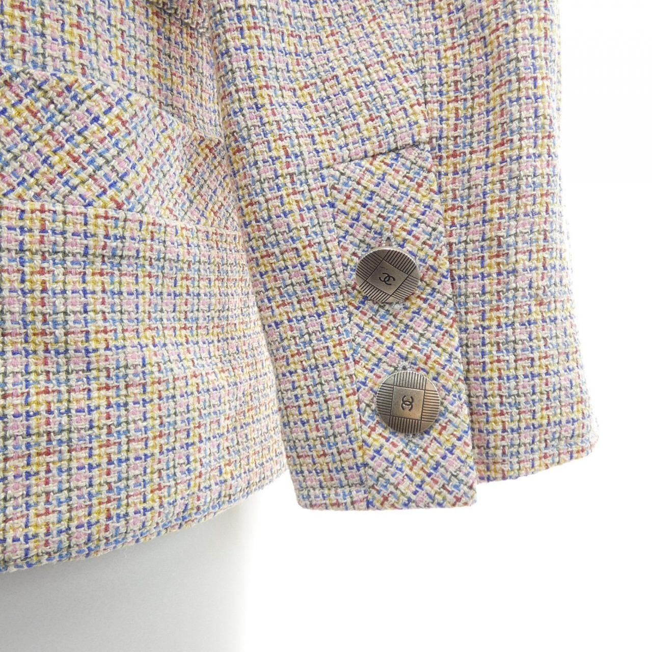 Chanel Vintage Jacket Beige — view 6