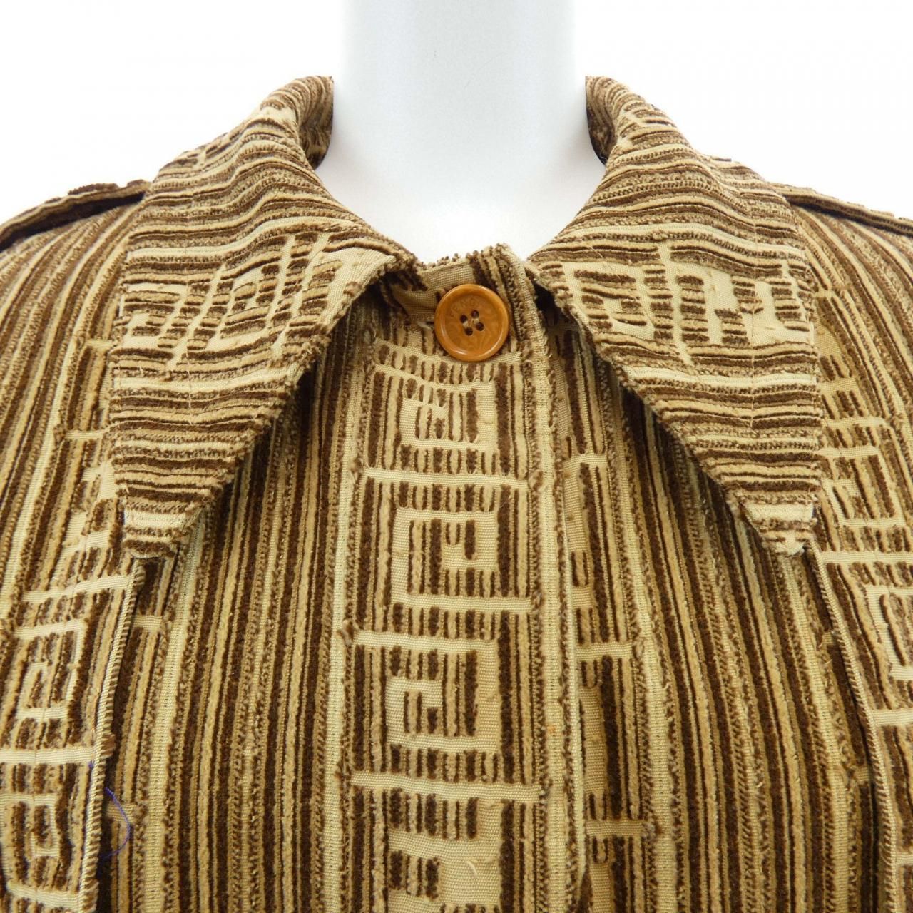 Fendi Vintage Coat Brown — view 6