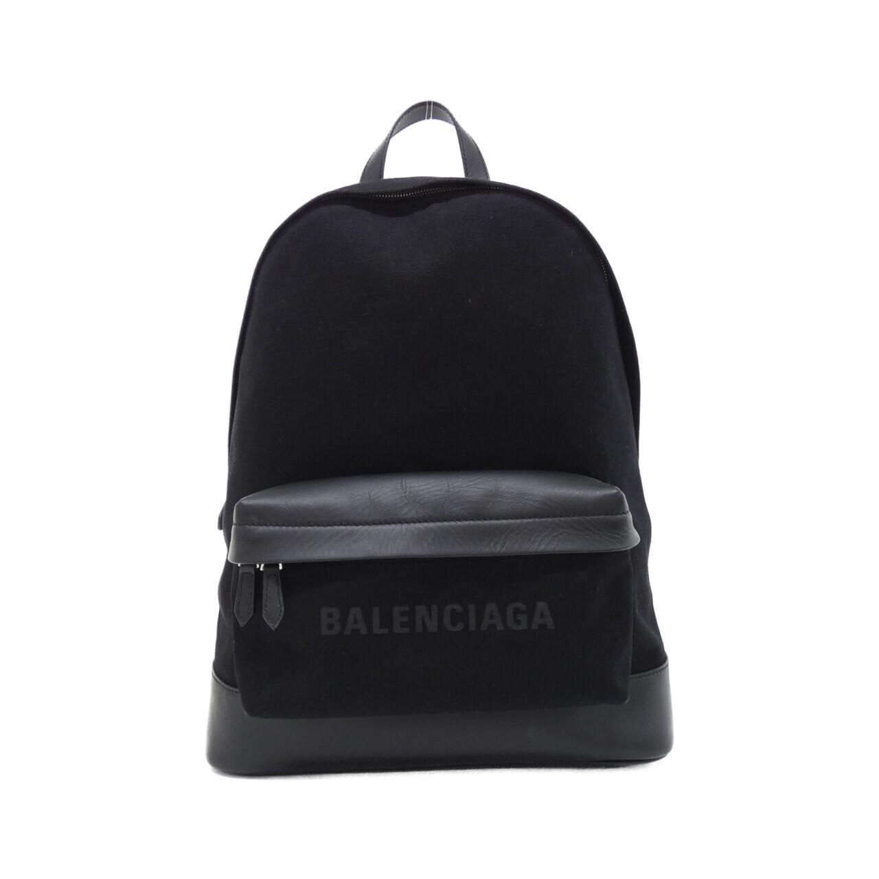 Balenciaga Navy Backpack Black