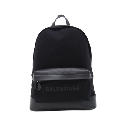 Balenciaga Navy Backpack Black