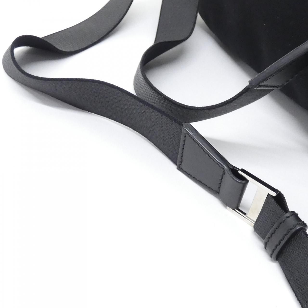 Balenciaga Navy Backpack Black — view 6