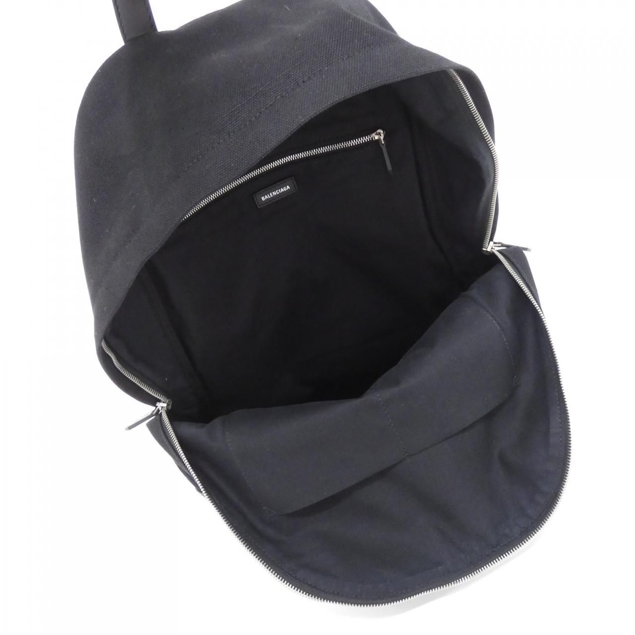 Balenciaga Navy Backpack Black — view 7