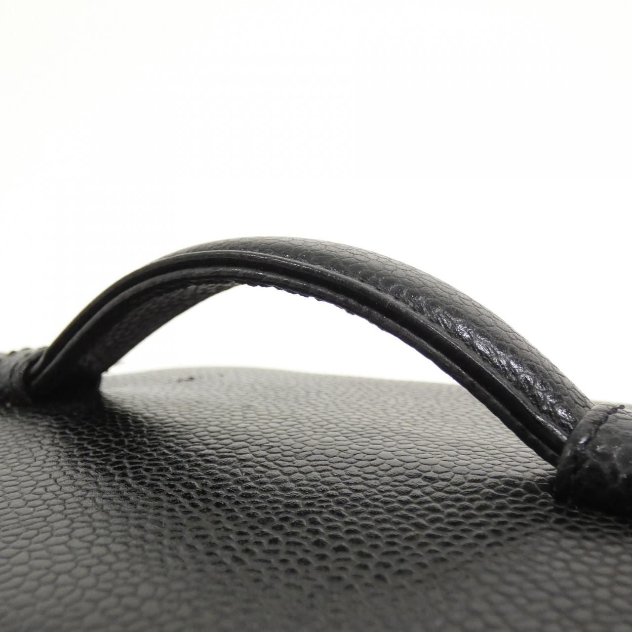 Chanel Vintage Bag Handbag Black — view 7