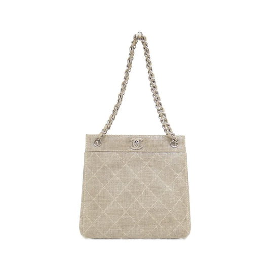 Chanel Vintage Bag Handbag Beige