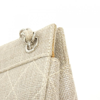 Chanel Vintage Bag Handbag Beige — view 6