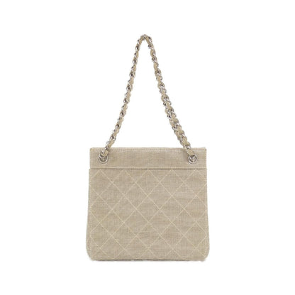 Chanel Vintage Bag Handbag Beige — view 2