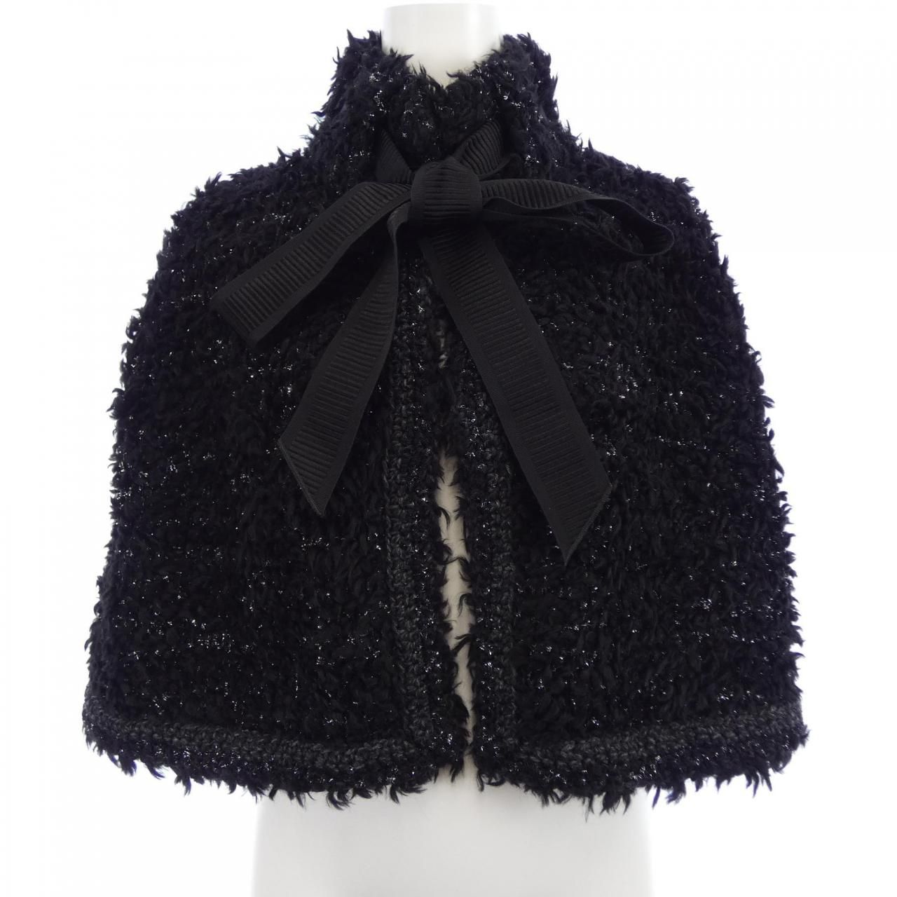 Chanel Cape Jacket Black