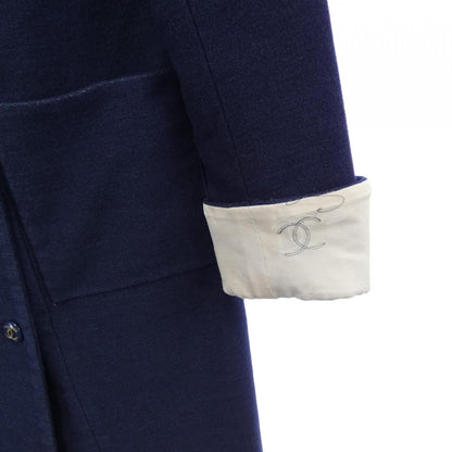 Chanel Coat Navy — view 7