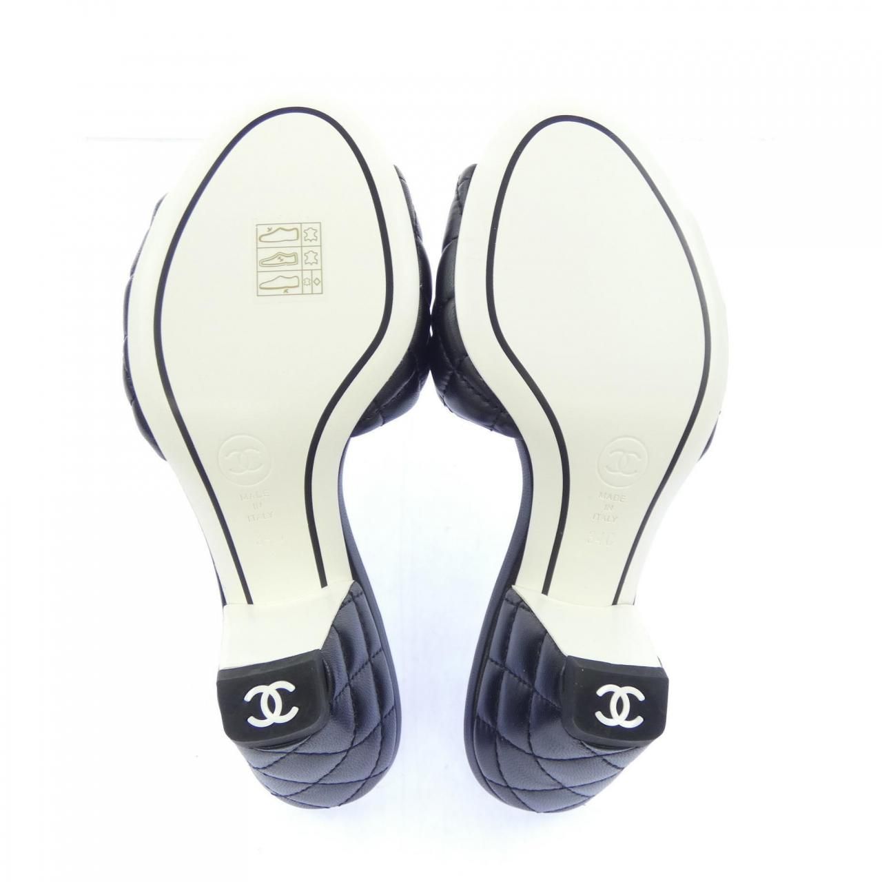 Chanel Sandals Black — view 4