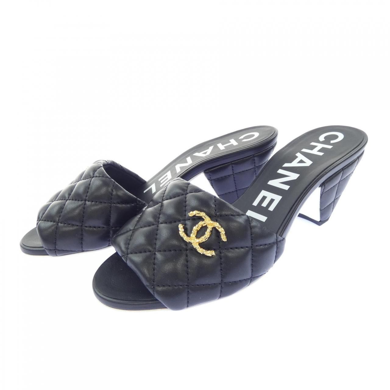 Chanel Sandals Black — view 3