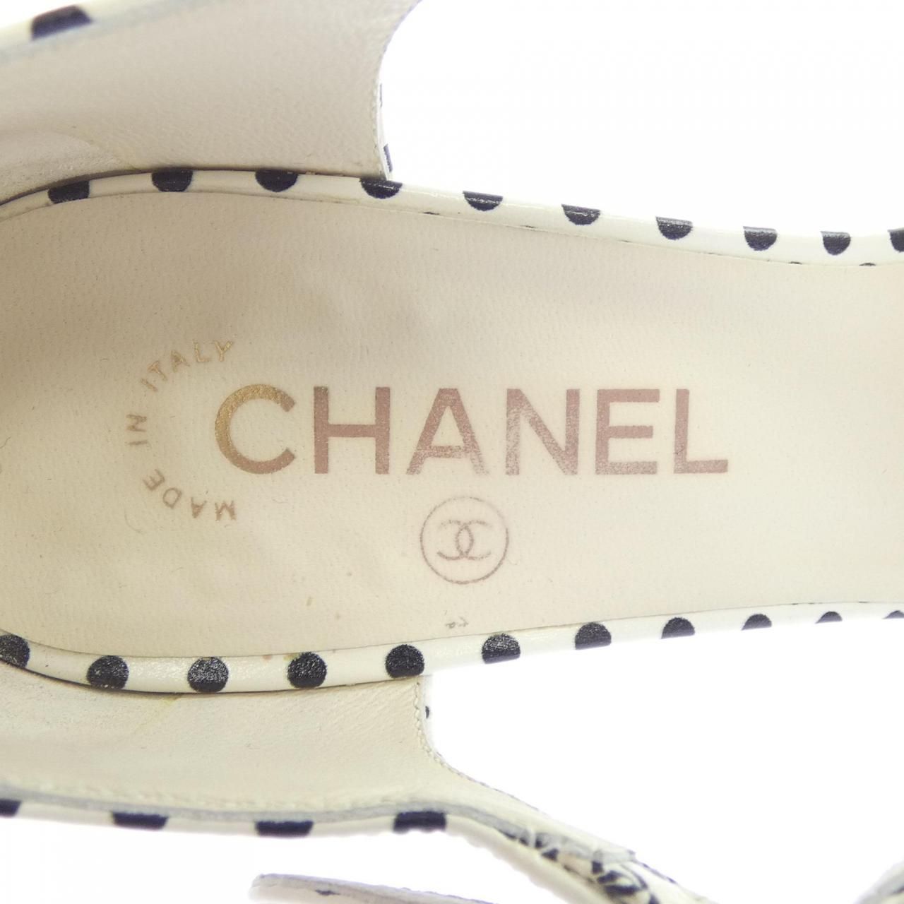 Chanel Sandals Black — view 6