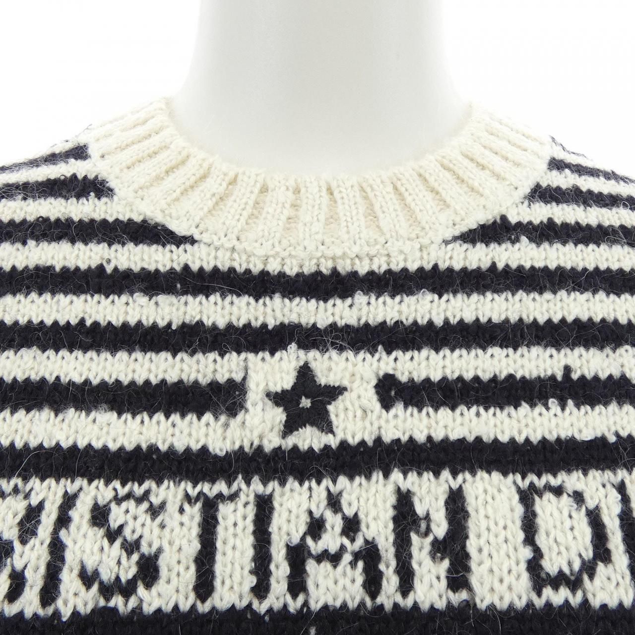 Dior Knit Sweater White — view 5