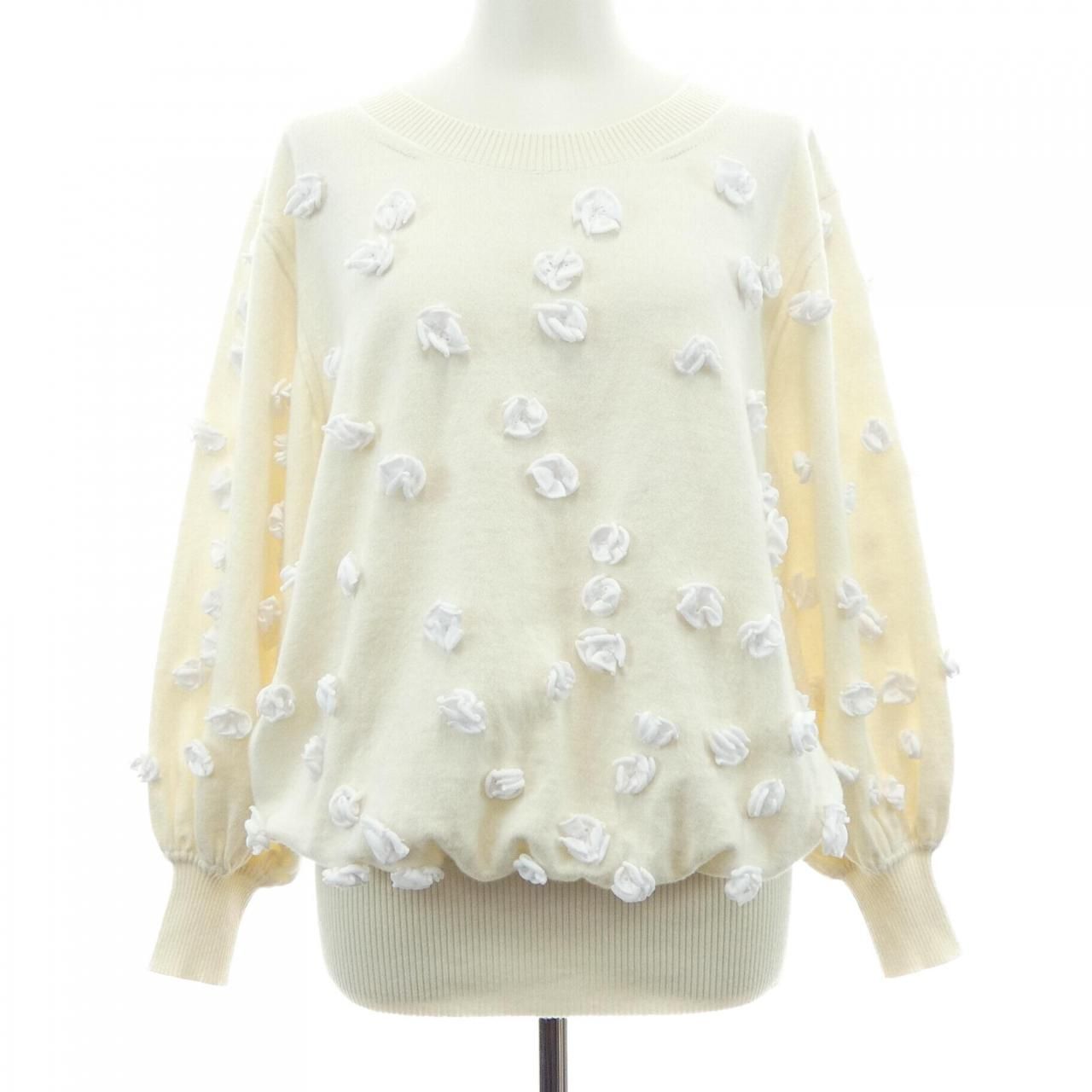 Chanel Knit Sweater White