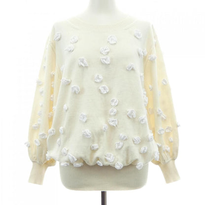 Chanel Knit Sweater White