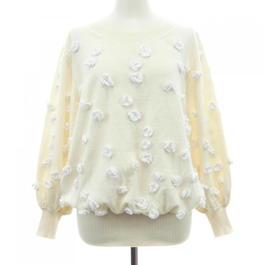 Chanel Knit Sweater White