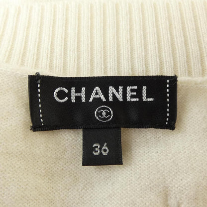Chanel Knit Sweater White — view 5