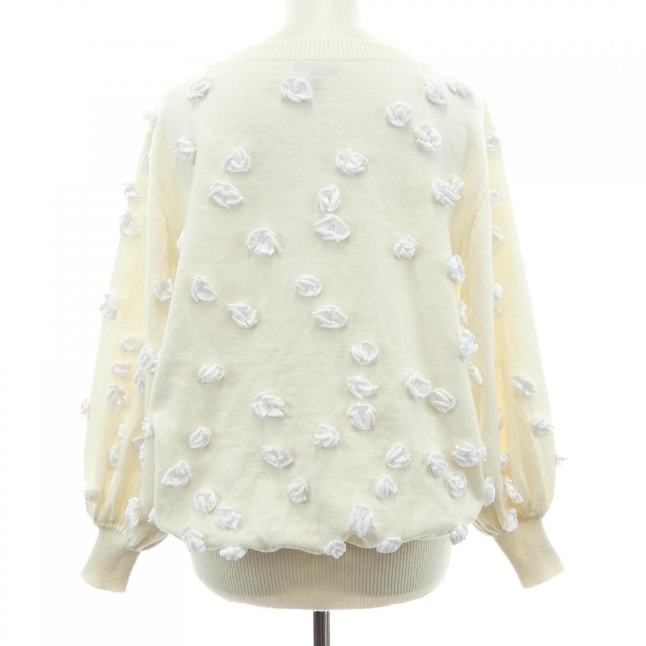 Chanel Knit Sweater White — view 2