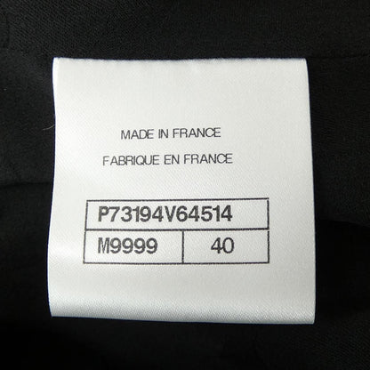 Chanel Collarless Jacket Black — view 4