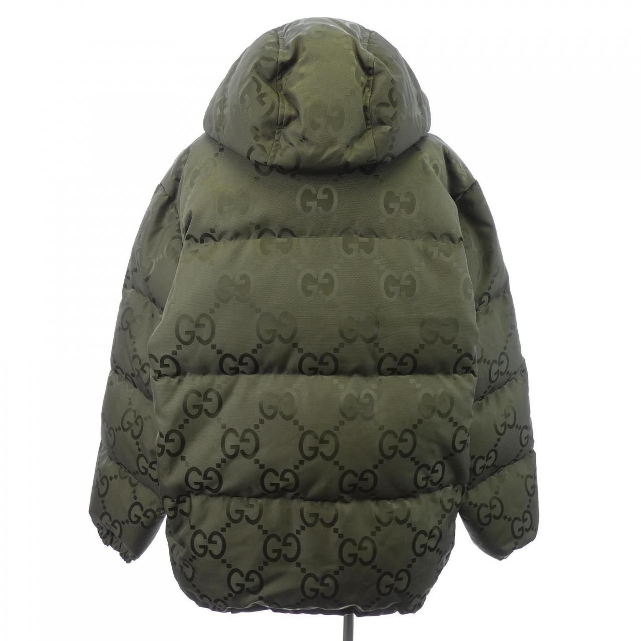 Gucci Jumbo GG Canvas Down Jacket — view 2