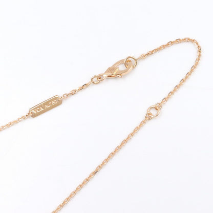 Van Cleef & Arpels Necklace Vintage Alhambra Pink Mother of Pearl 41.5 18k Gold — view 4