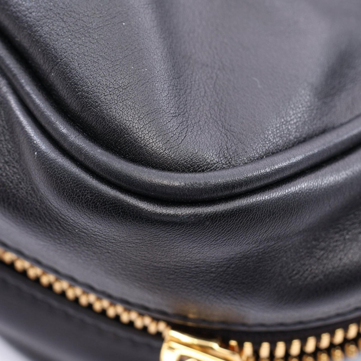 Miu Miu Handbag Beau Black Leather Bag Large — view 5