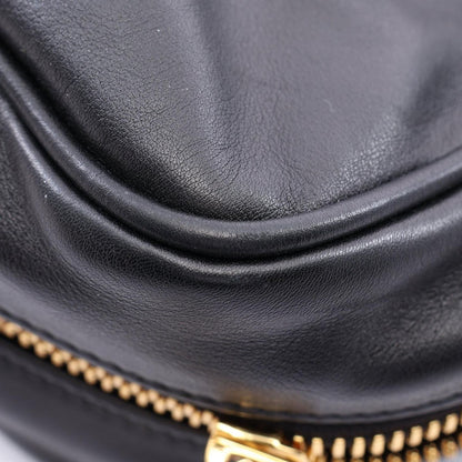 Miu Miu Handbag Beau Black Leather Bag Large — view 5