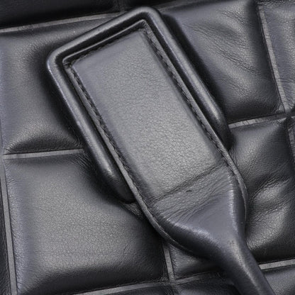 Bottega Veneta Handbag the Swoop Medium 2-Way Black Leather — view 8