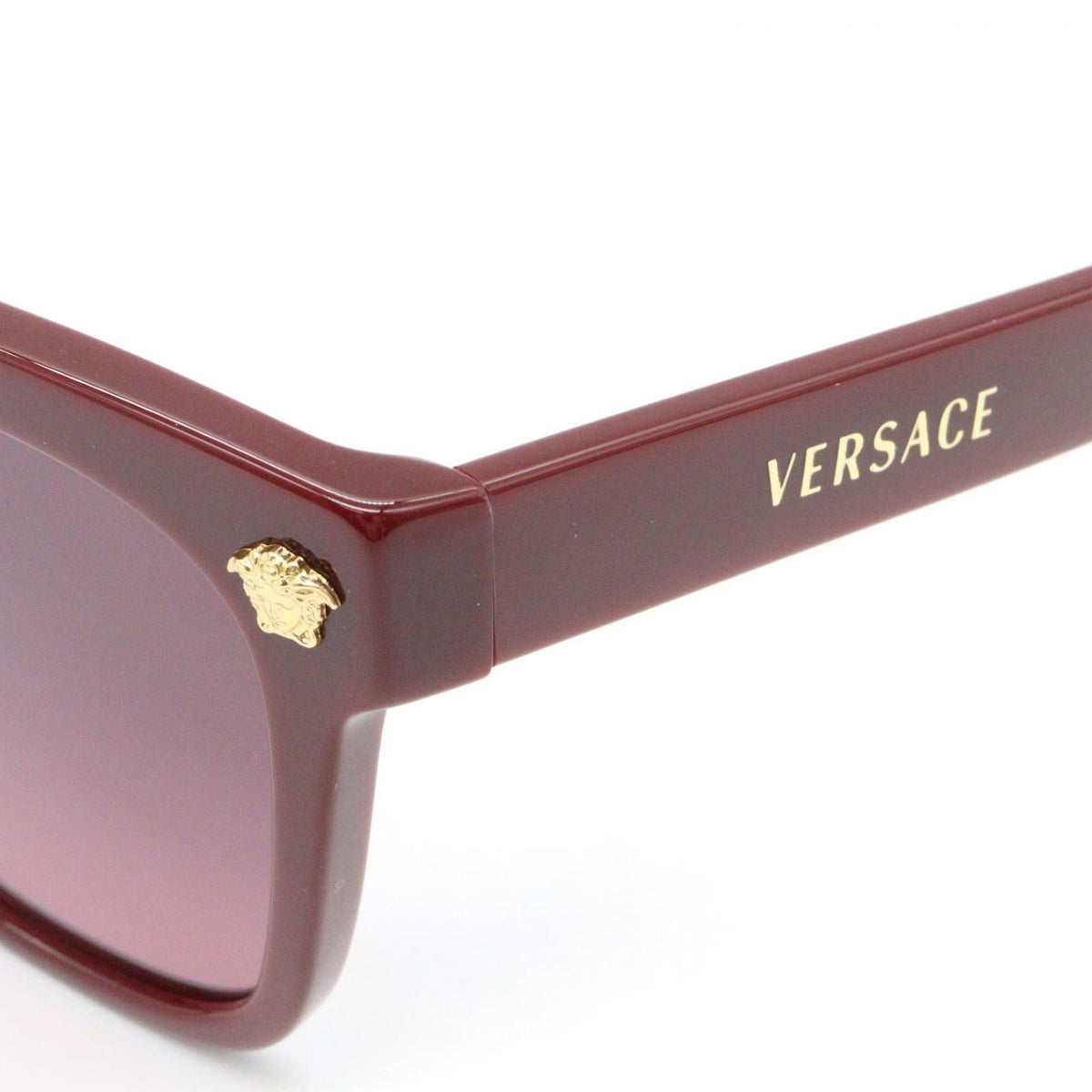 Versace Sunglasses Eyewear Burgundy — view 4